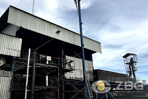 45 тонн Биотопливный котел угол-трубный в Коста-Рике